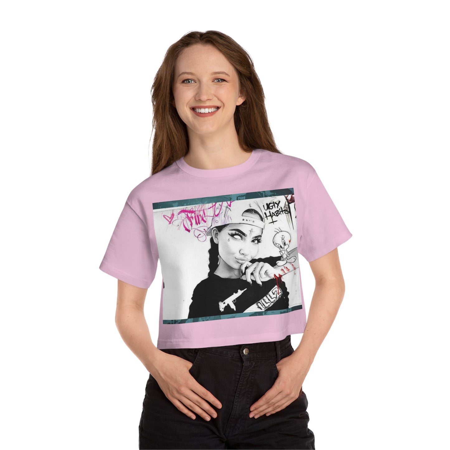 Champion Women's Heritage Cropped T-Shirt