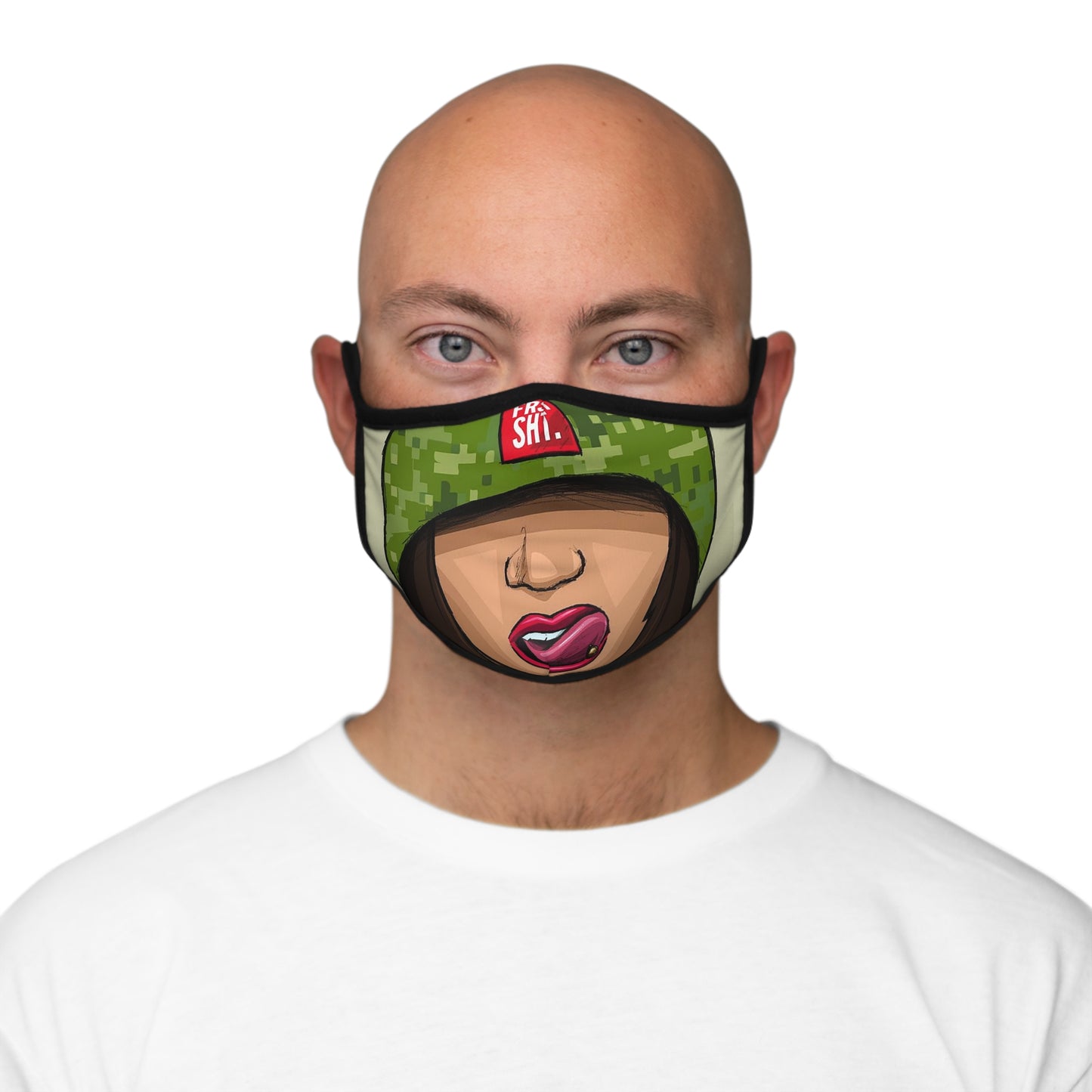 Fitted Polyester Face Mask