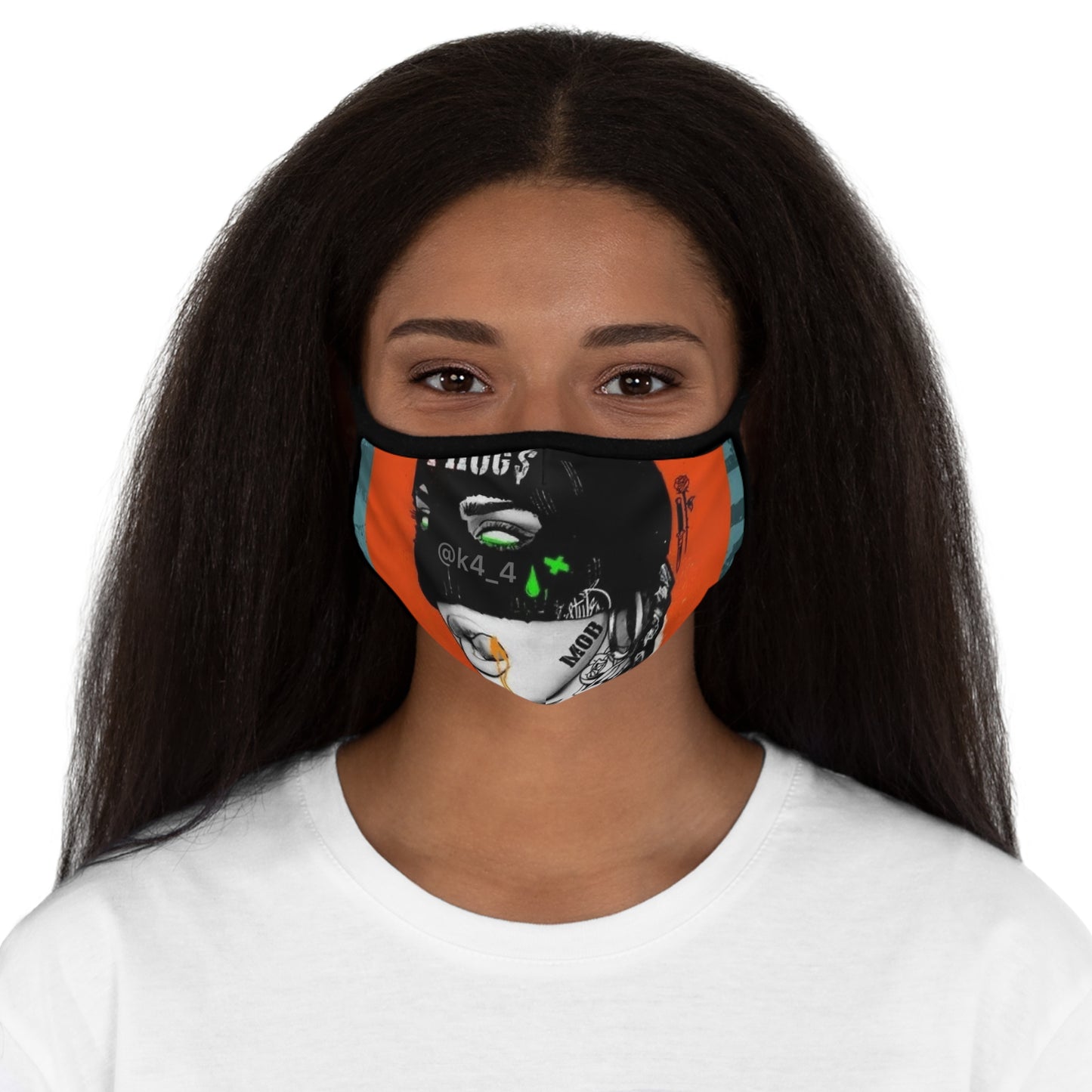 Fitted Polyester Face Mask