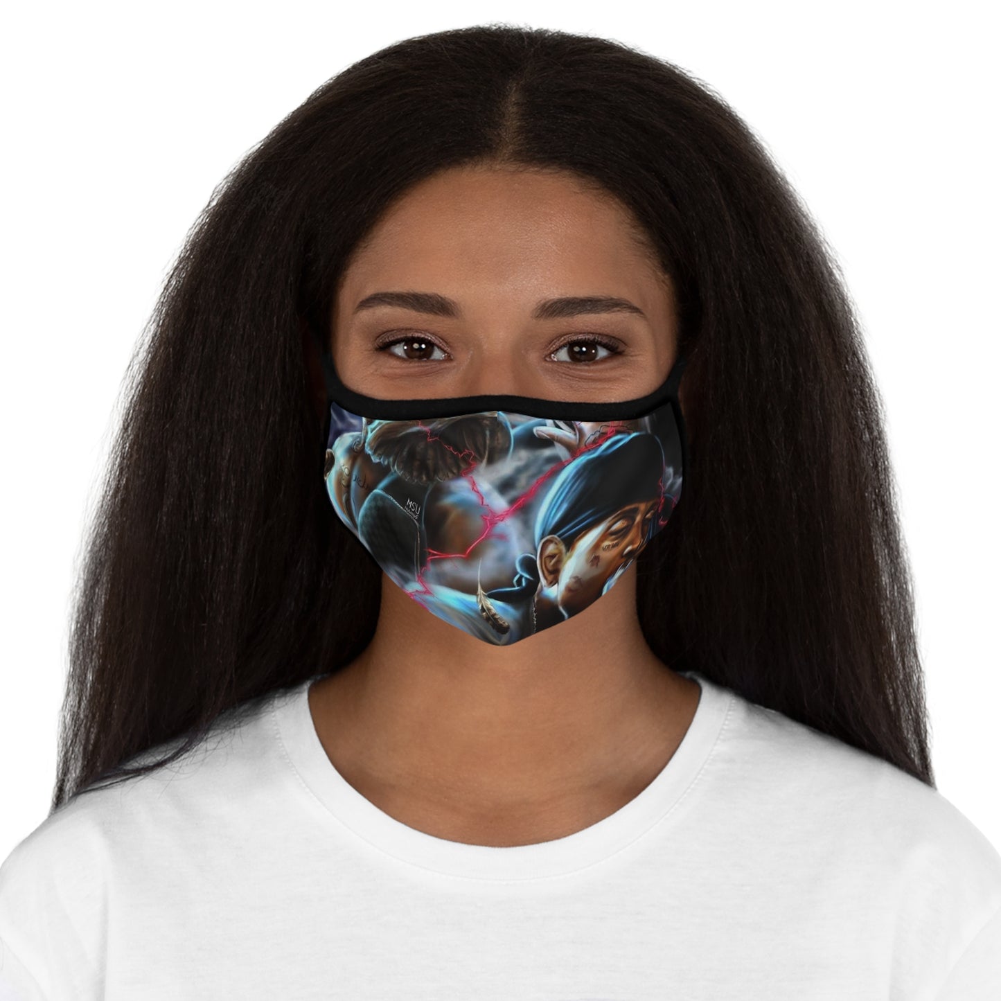 Fitted Polyester Face Mask