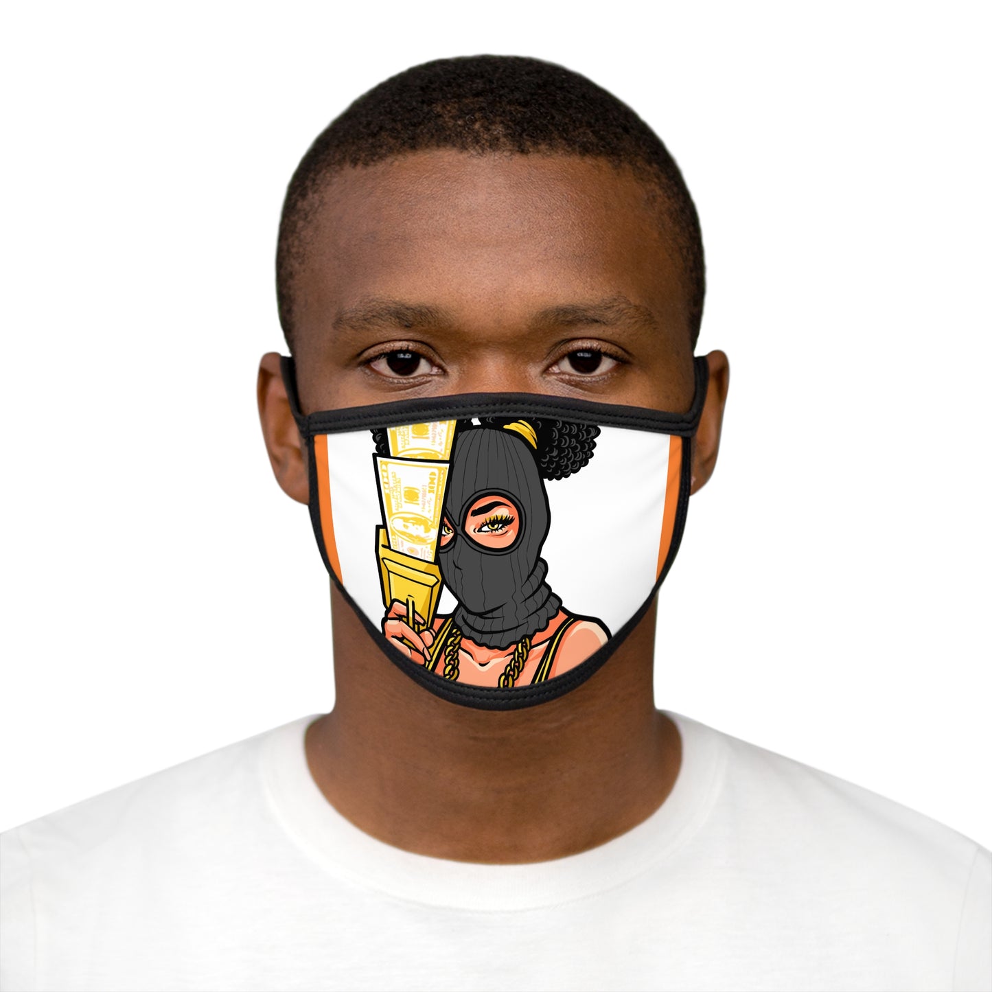 Mixed-Fabric Face Mask