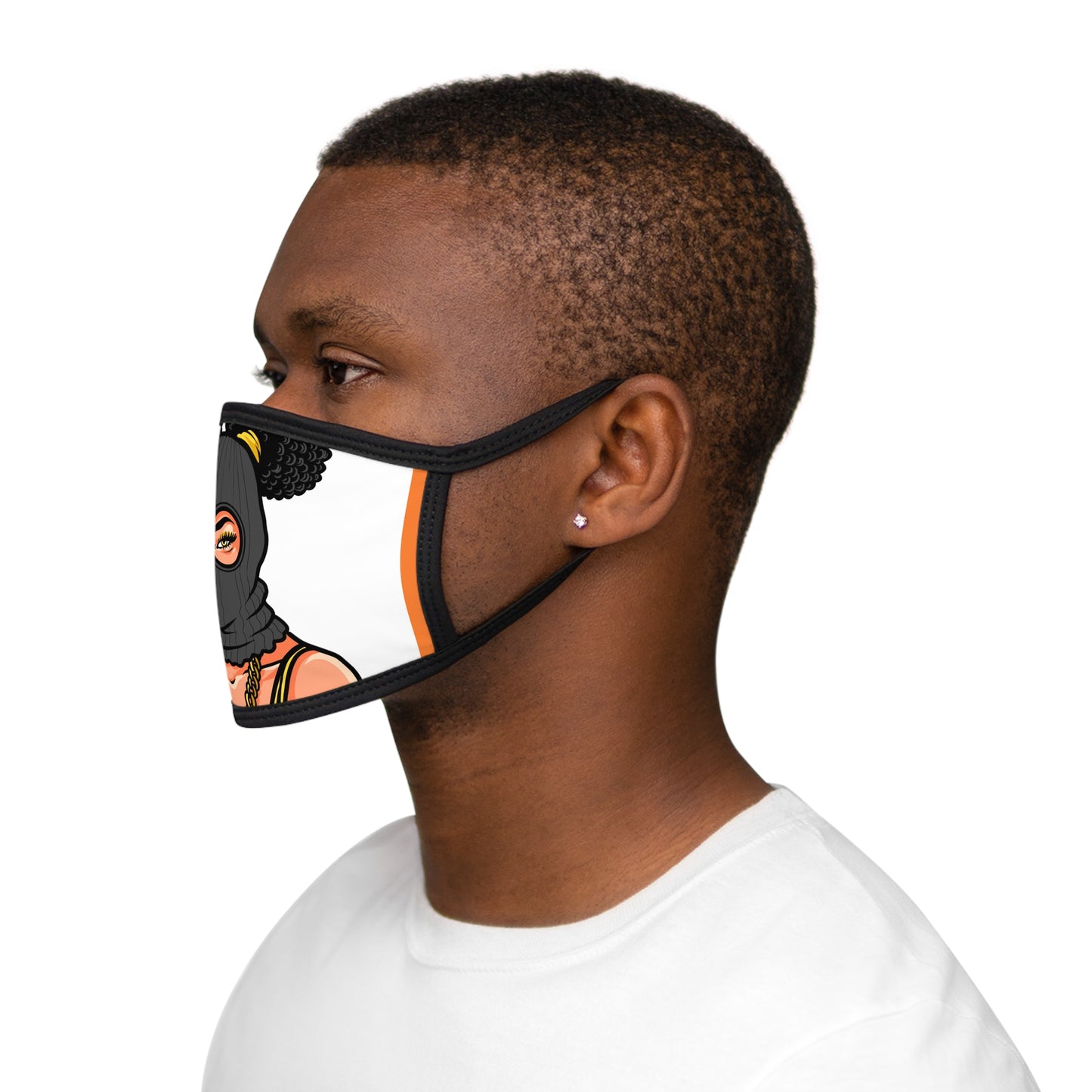 Mixed-Fabric Face Mask