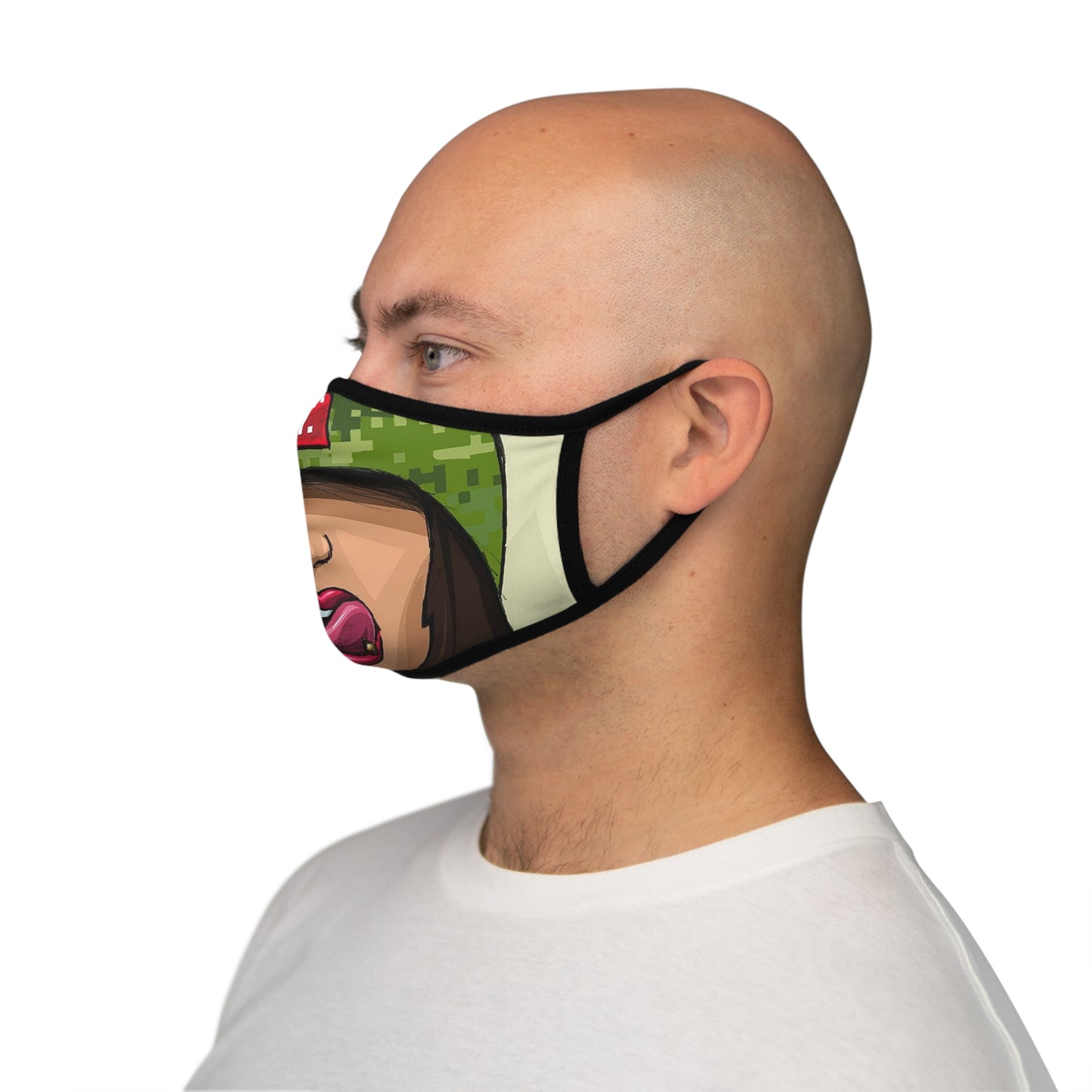 Fitted Polyester Face Mask