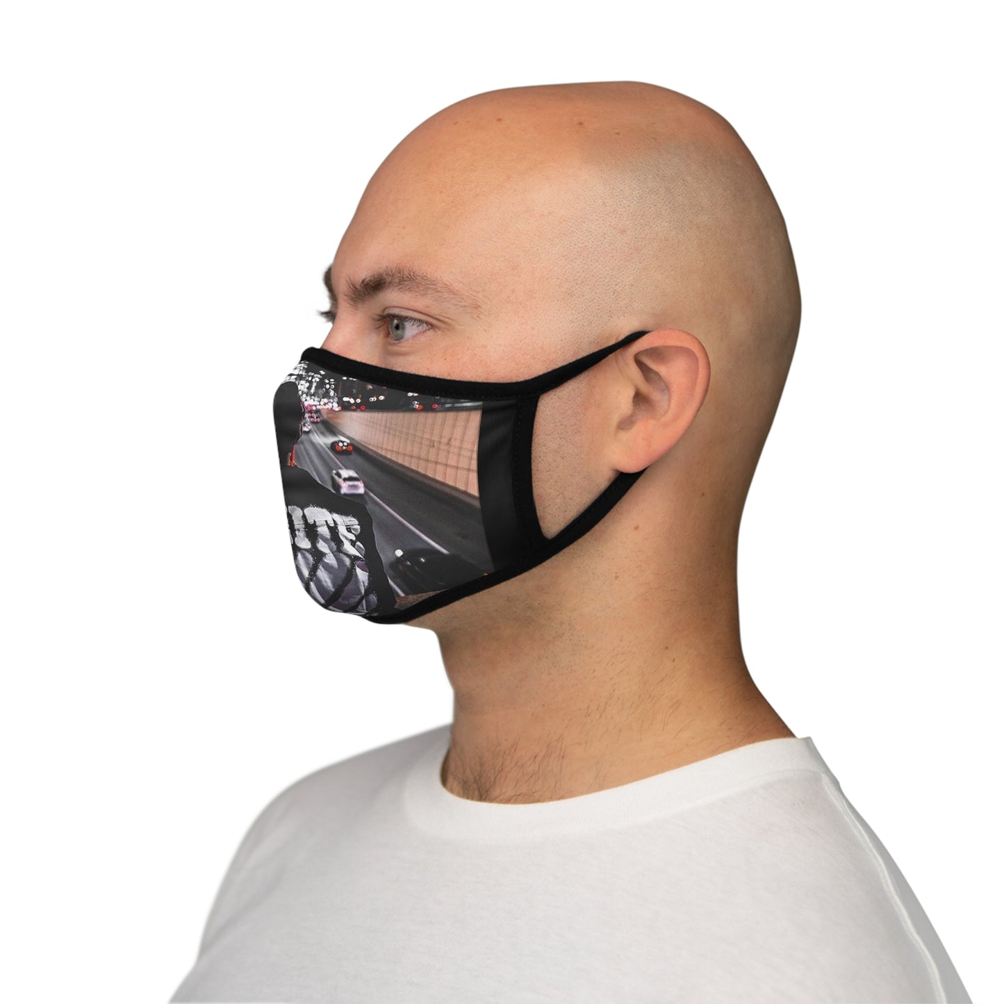 Fitted Polyester Face Mask