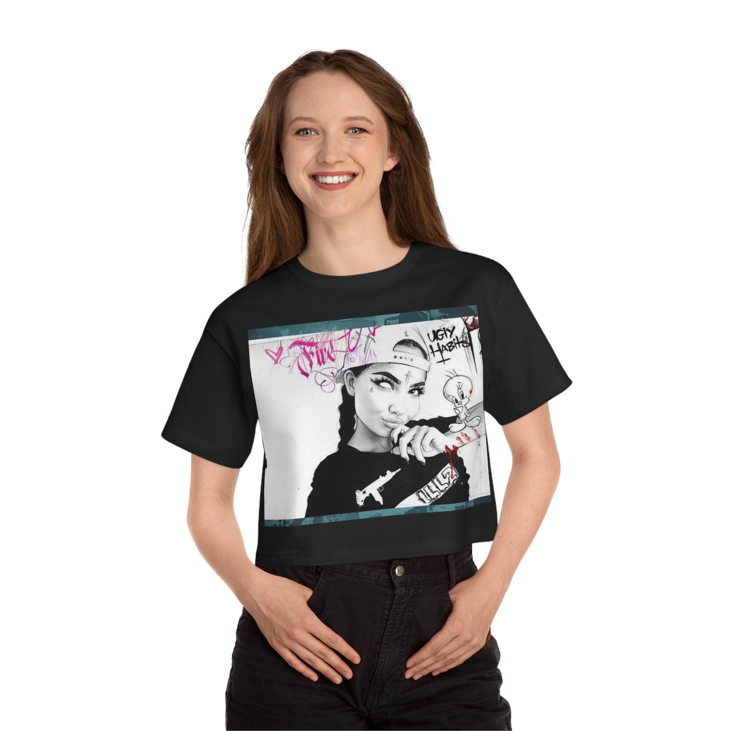 Champion Women's Heritage Cropped T-Shirt