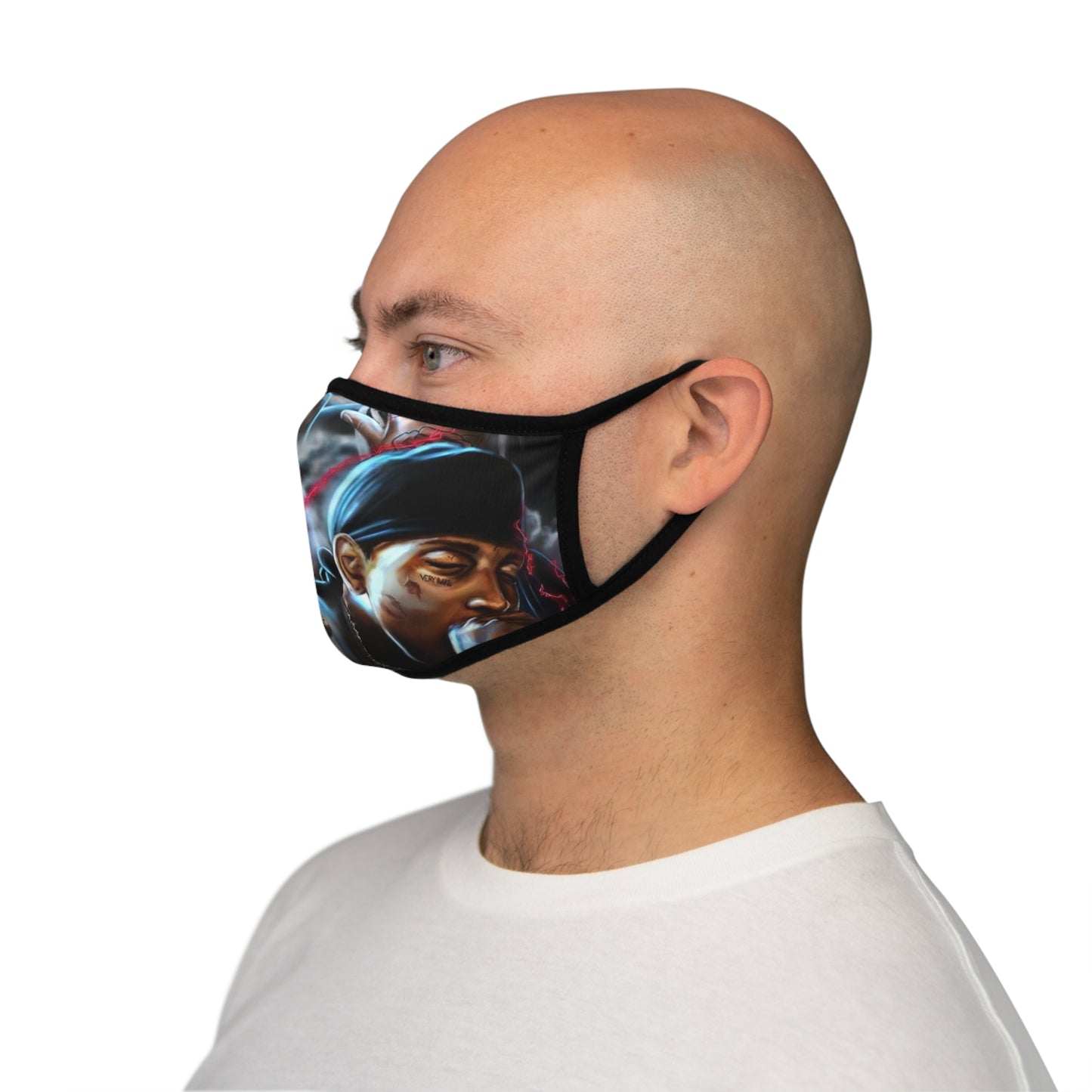 Fitted Polyester Face Mask